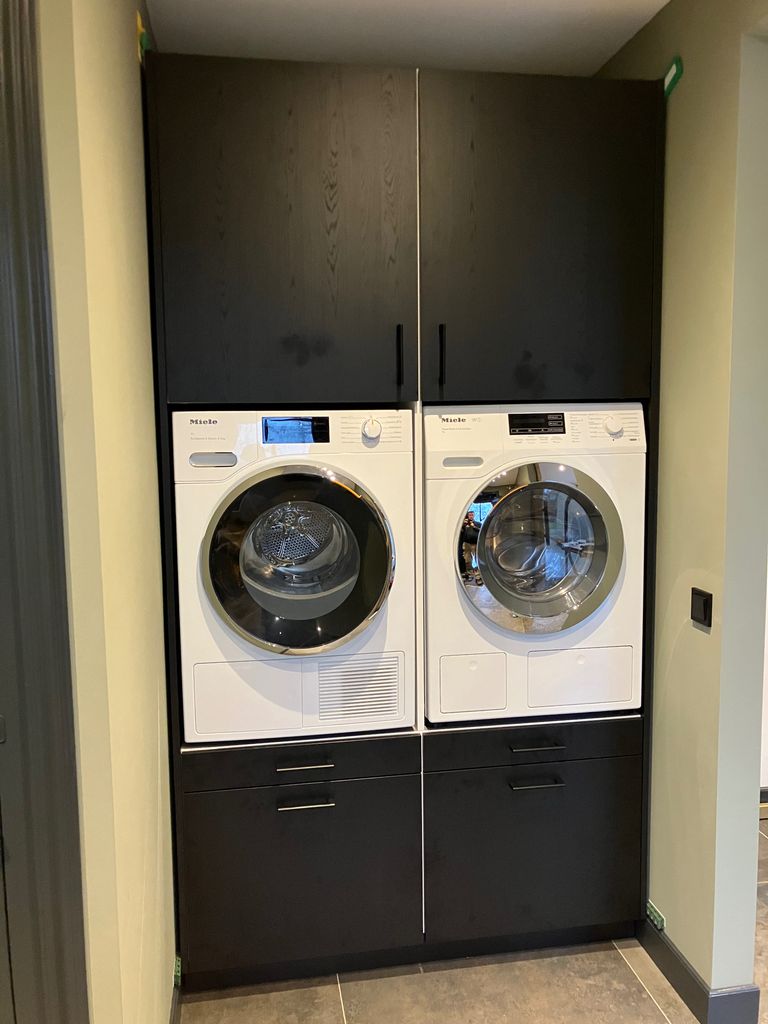 Ingebouwde wasmachine en droger